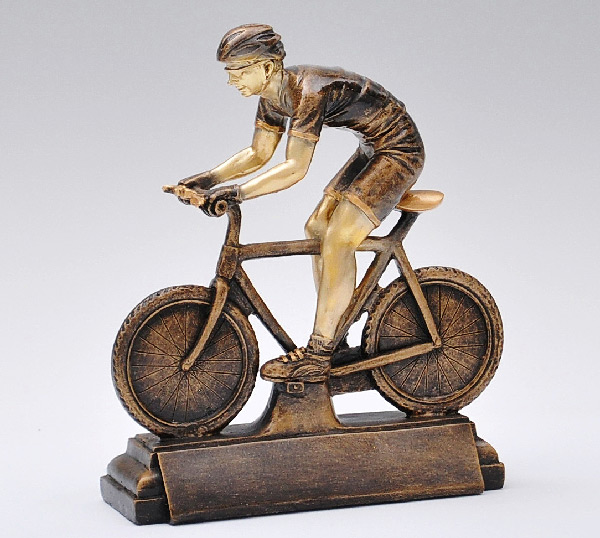 Rennrad Pokal Figuren
