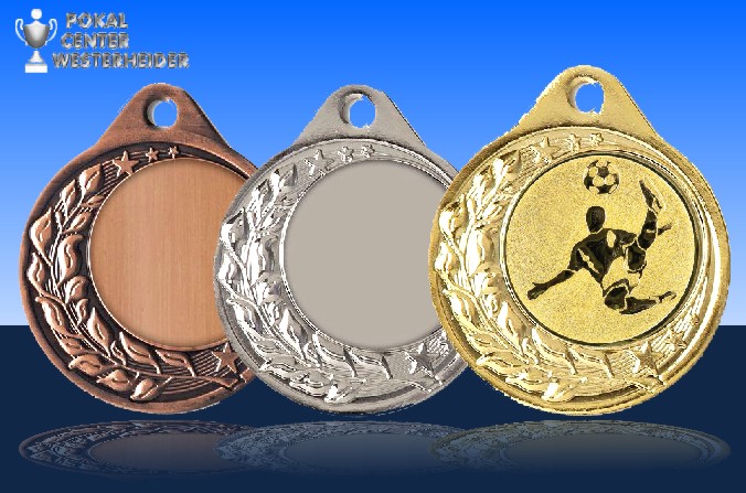 Fussball Medaille Halbranke