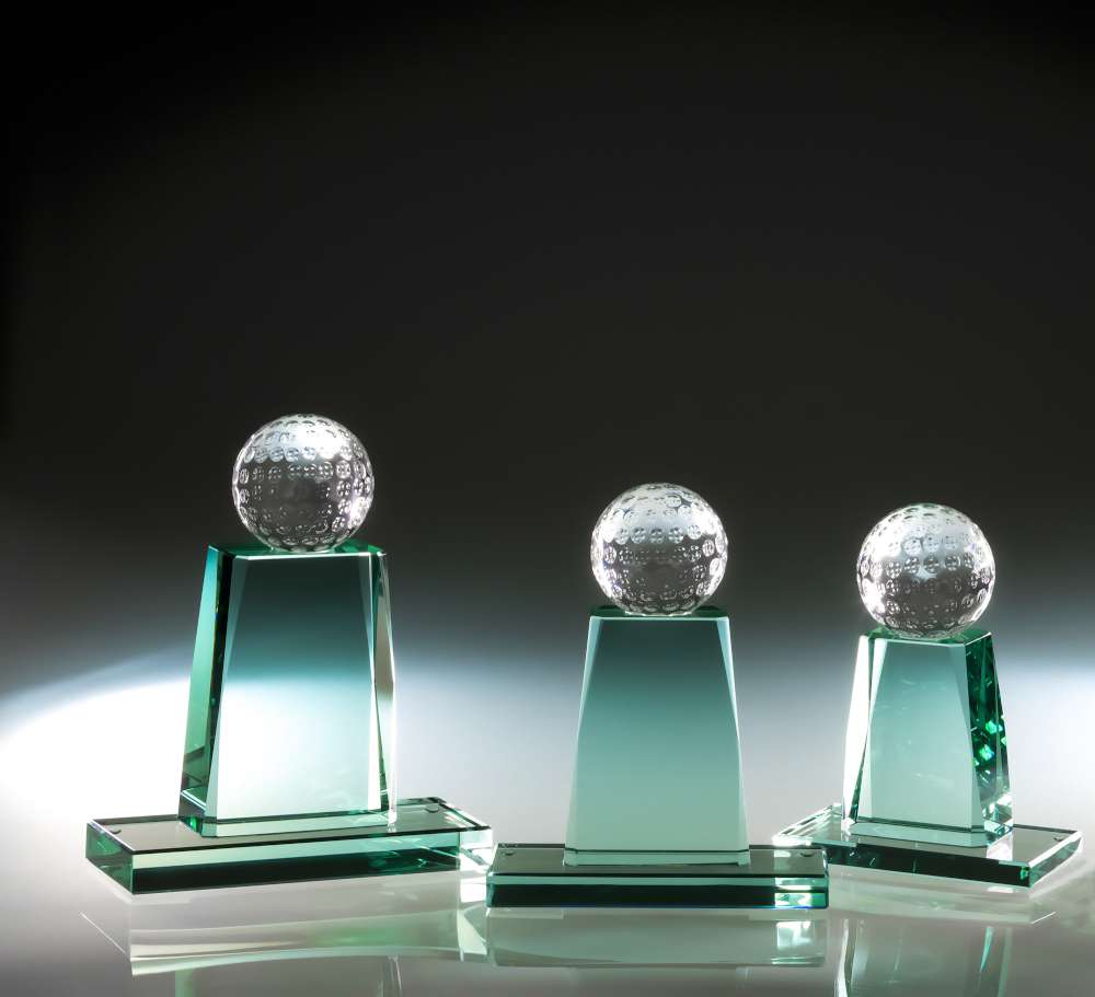Golf Glas Trophäe