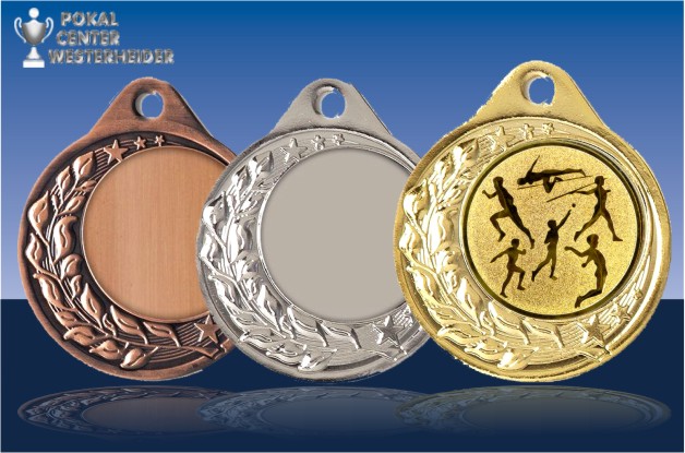 Leichtathletik Medaille Halbranke
