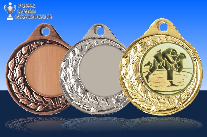 Judo Medaille Halbranke