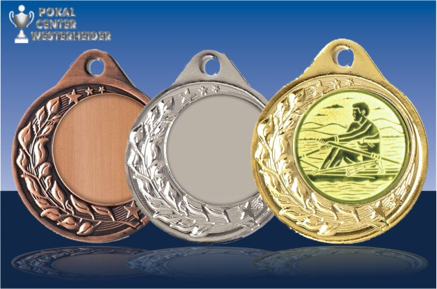 Ruder Medaille Halbranke