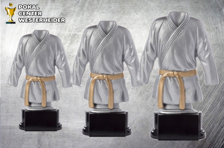 Judo Trophäe in verschiedenen Größen
