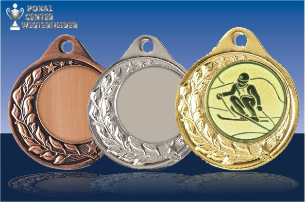Ski Medaille Halbranke