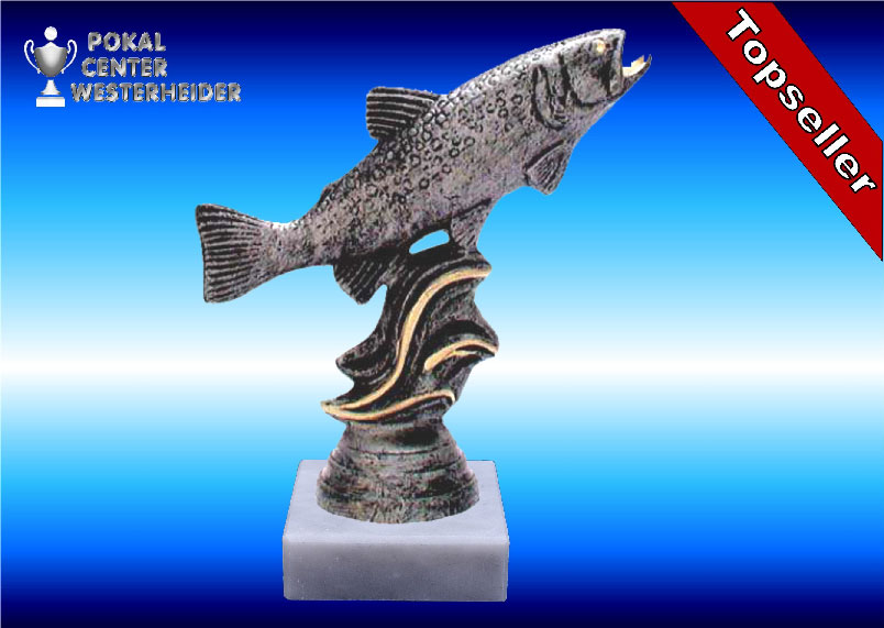 Angel Pokal Forelle resin