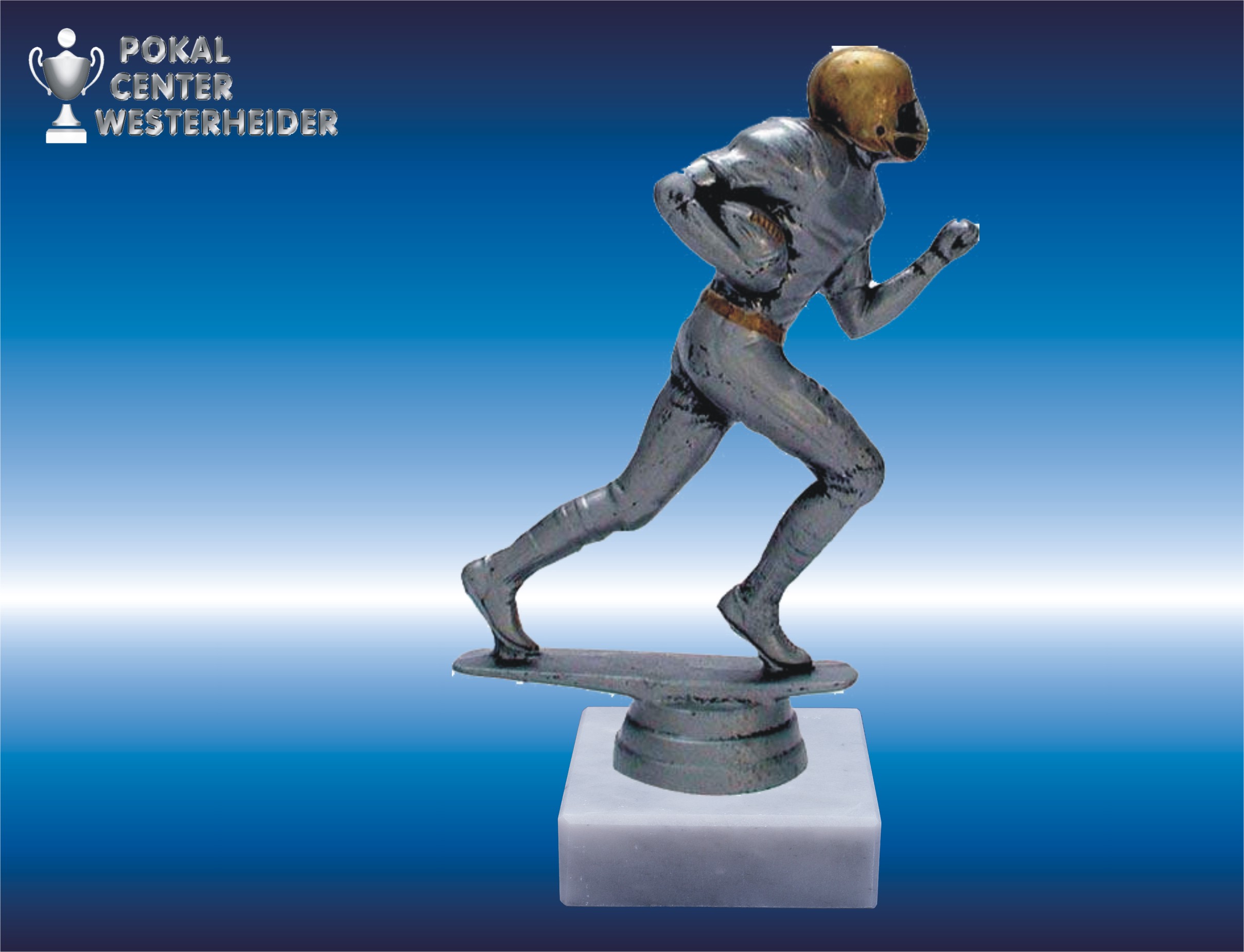 American-Football Trophäe "Touchdown" in resin