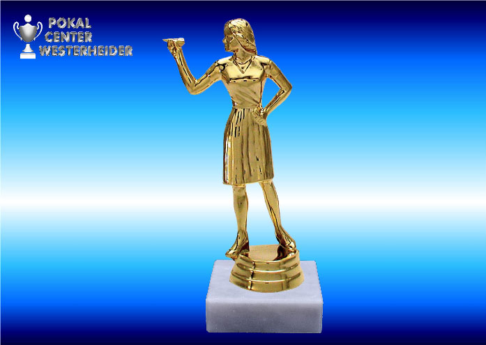 Dart Trophäen Damen gold
