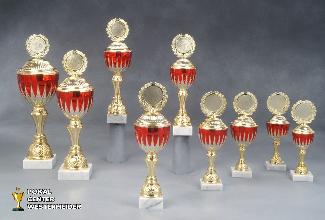 Pokal 'MIRA' mit Emblem 