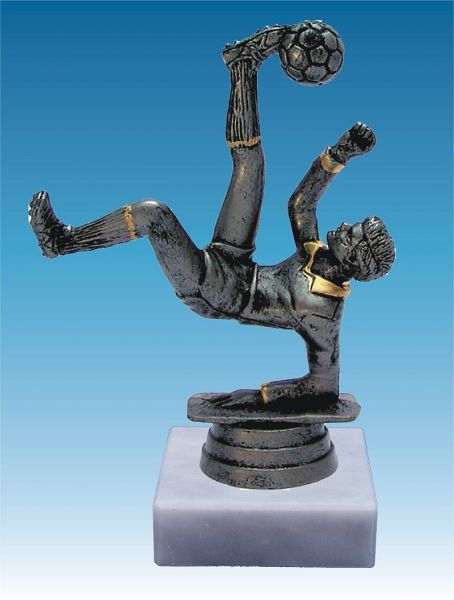 Fußball Trophäe "Fallrückzieher"
