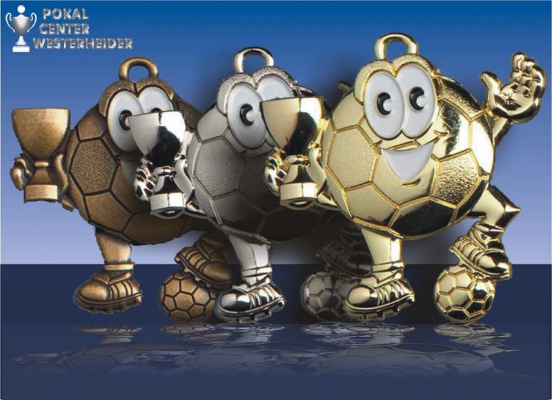 Bambini Fußballmedaille Gold
