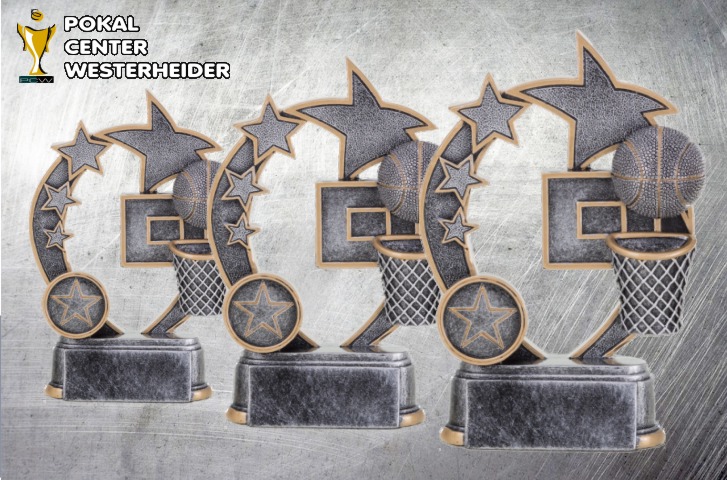 Basketball Trophäe in 3 Größen