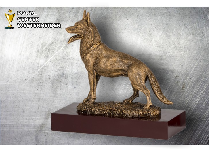 Hundesport Schäferhund Figuren -Trophäen 