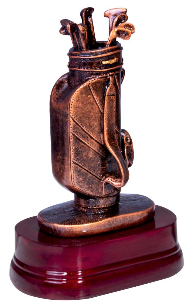 Golf Trophäe "Golfbag"