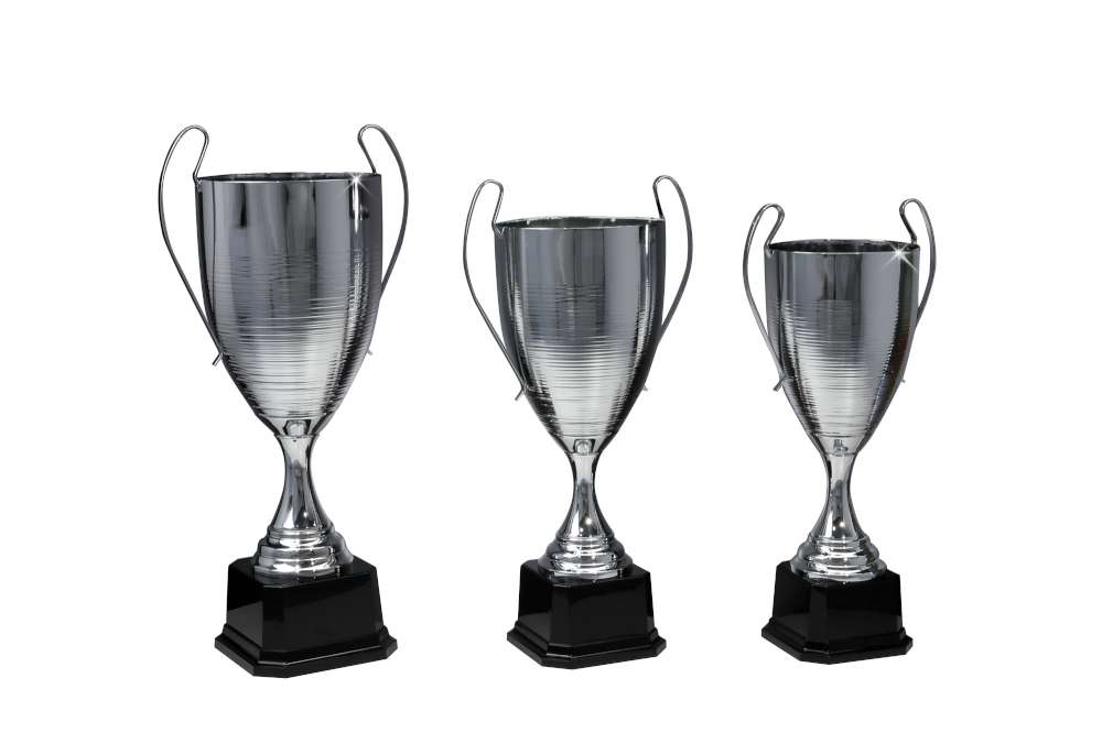 Henkelpokal "Gloria" in Silber