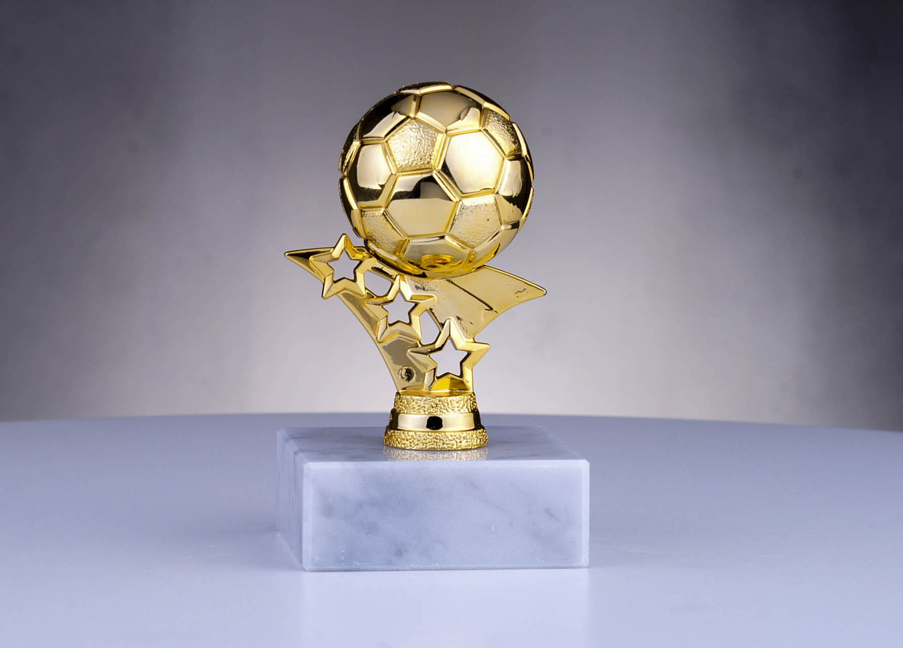 Trophäen Fussball ''Ball mit Sternen'' 