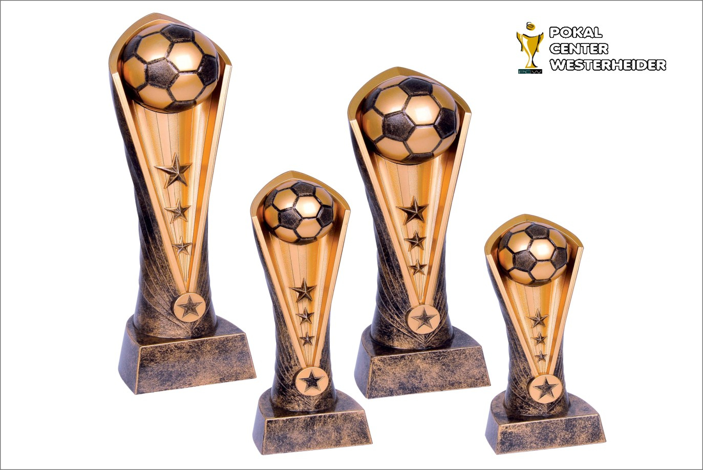 Fußball Trophäe "The Champ"