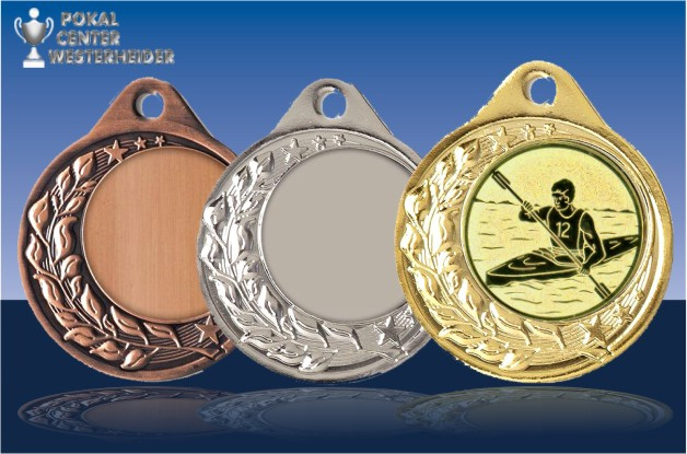 Kanu Medaille Halbranke