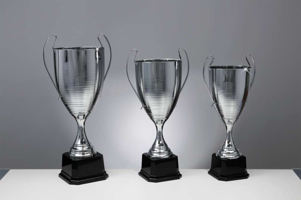Henkelpokal "Gloria" in Silber