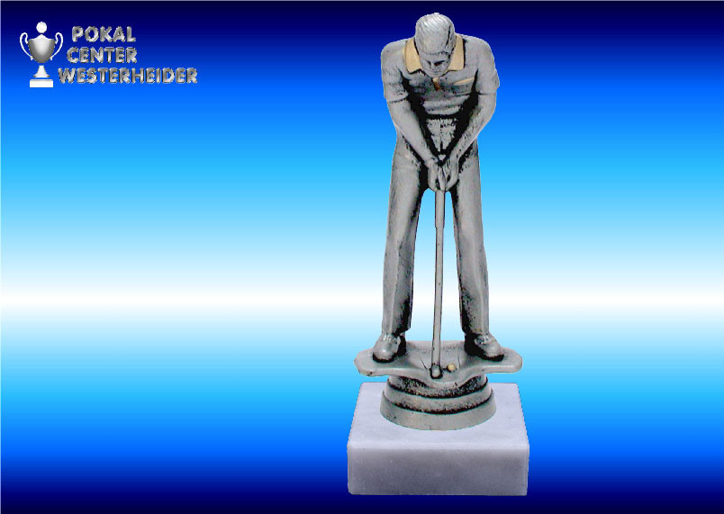 Minigolf Trophäe Herren Resin