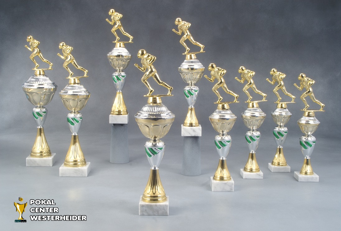 American-Football Pokale 'Turin' 7017-34038