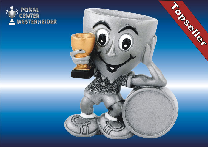 Kinderfiguren-Trophäe mit Pokal