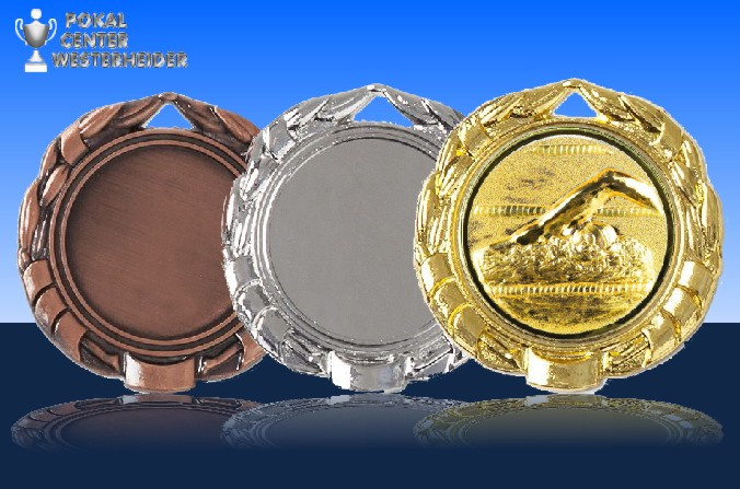 Schwimm Medaille ''Hero''